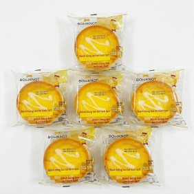 Combo 5 Cái Bánh Bông Lan BOWKNOT Phô Mai Hình Tart - 6973818471147CB5