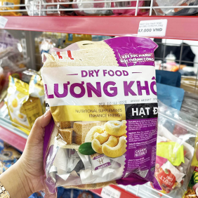 Lương Khô HT-FOOD Vị Hạt Điều 400g - 8935043603838