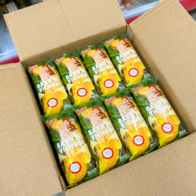 1 Thùng 2kg Bánh Mì Weisiel Trái Chuối - Bánh Mì Vị Chuối - 6971695105544THUNG