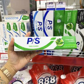Kem Đánh Răng P/S Trà Xanh Thanh Nhiệt Tự Nhiên 230g - 8934839128104