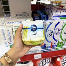 Sáp Thơm Ambi Pur Downy Lemon Grass Thái Lan Hương Sả 180g - 4902430844673