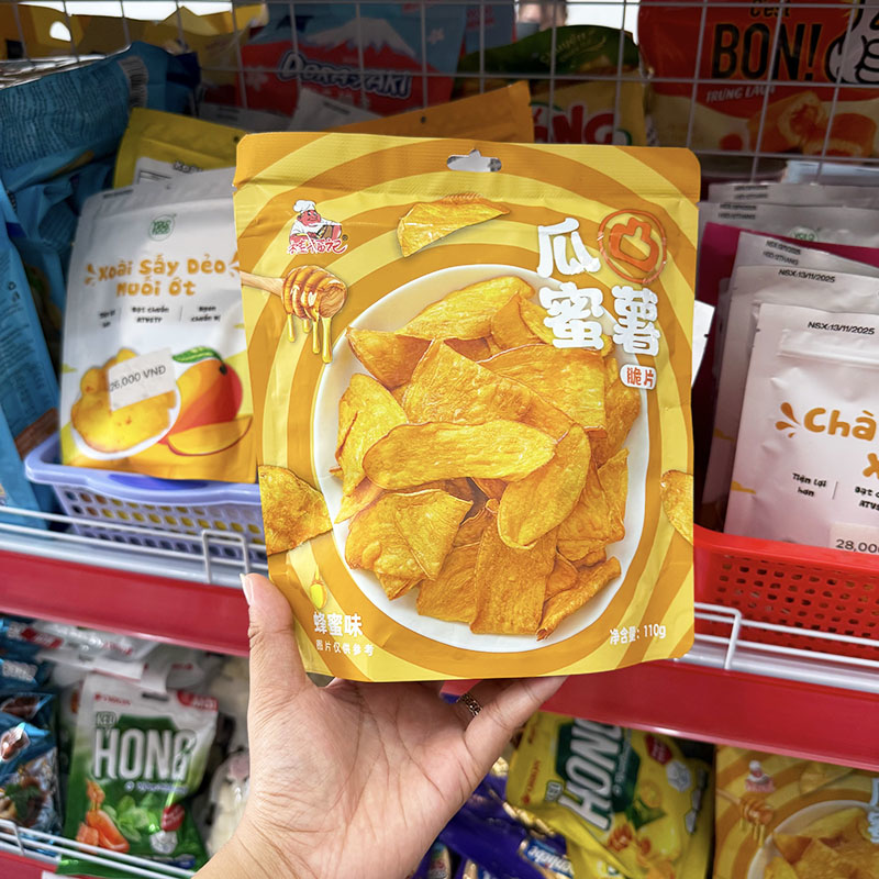 Nguồn sỉ khoai Lang Sấy Giòn GUIFUJI Vị Mật Ong 110g Nguồn sỉ khoai Lang Sấy Giòn GUIFUJI Vị Mật Ong 110g