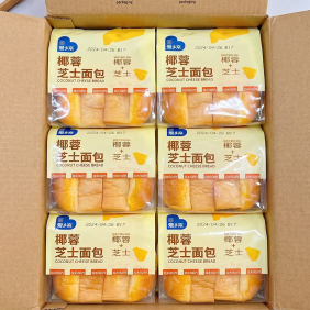 1 Thùng Bánh Mì Đôi AXIQIN Phô Mai Dừa 2,5kg - Thùng 20 Cái - 6956367188476THUNG