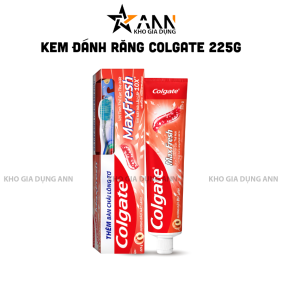 Kem Đánh Răng Colgate Maxfresh Hương Đào Mát Lạnh 225g + Bàn Chải Lông Mềm - 8850006946121