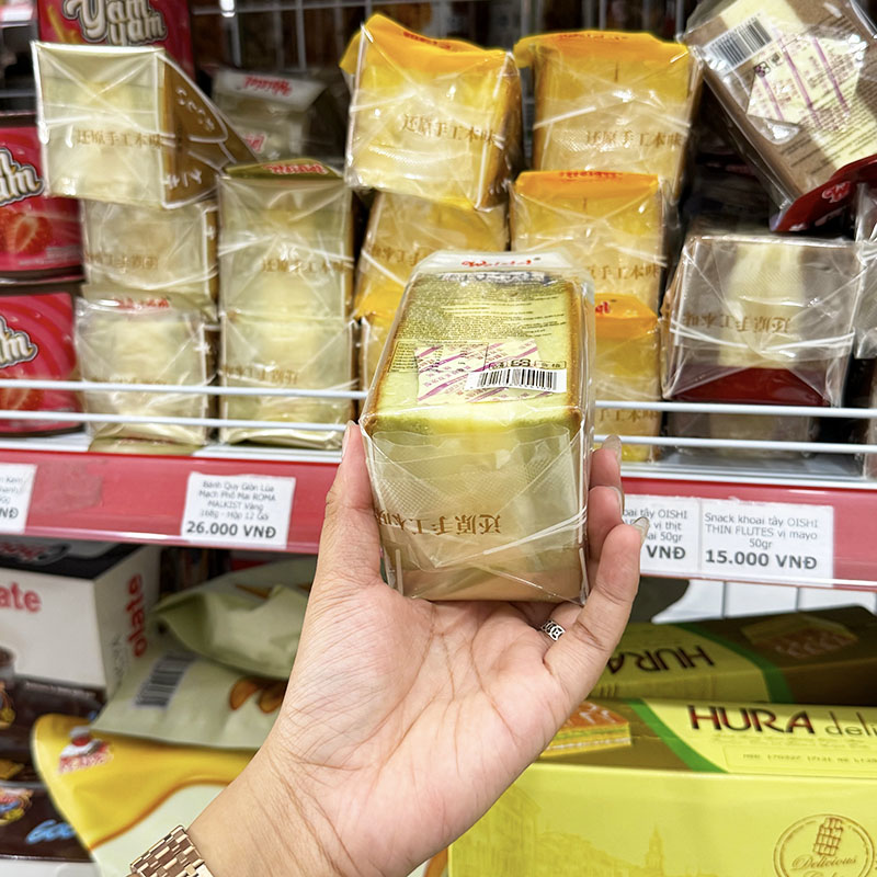5 Cái Bánh Bông Lan Tam Giác Weisiel Vị Trà Xanh 5 Cái Bánh Bông Lan Tam Giác Weisiel Vị Trà Xanh
