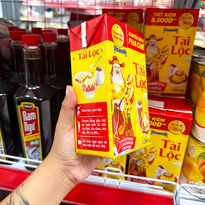 Giá sỉ sữa Đặc Có Đường Tài Lộc Vinamilk 1284g Giá sỉ sữa Đặc Có Đường Tài Lộc Vinamilk 1284g