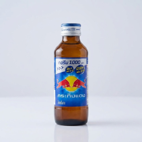 1 Chai Nước Tăng Lực Bò Húc REDBULL Chai Thủy Tinh Nắp Xanh - 8850228000106CHAI