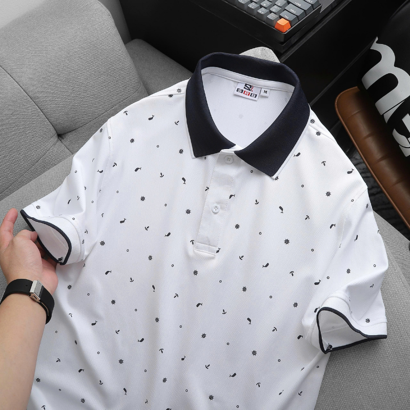 29654_8_20260530173601.png Áo Thun Polo Nam - Áo Thun Nam Cổ Bẻ In Họa Tiết Nhí Và Viền Áo Big Size - CS303