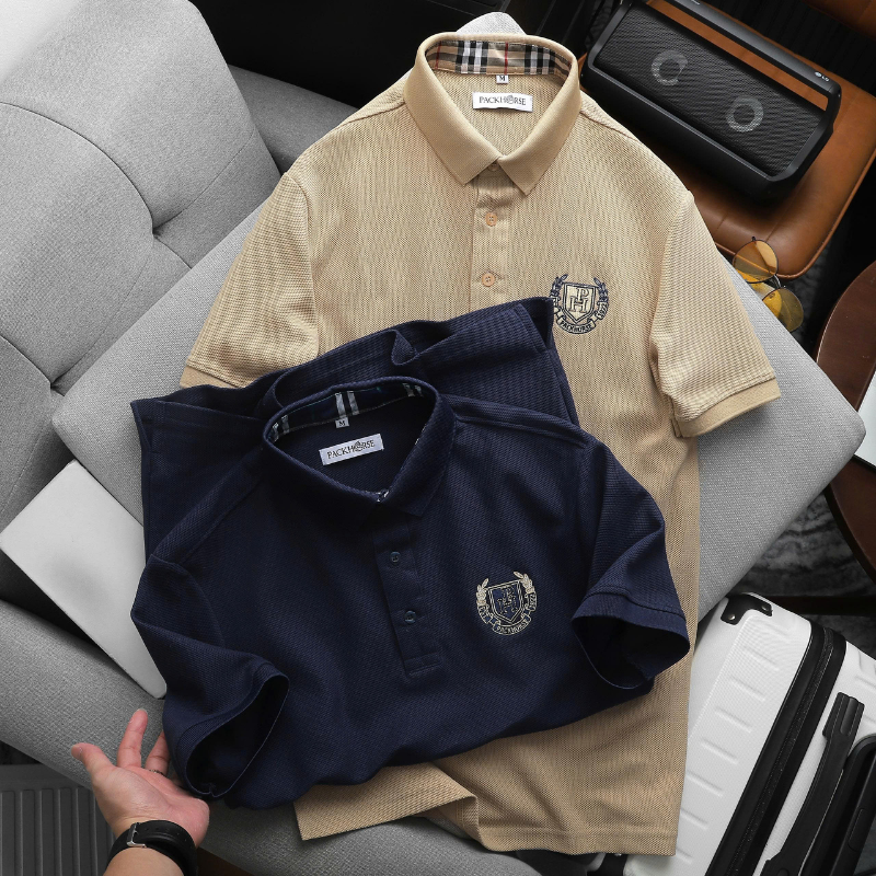 29655_9_20260530180215.png Áo Thun Polo Nam - Áo Thun Nam Cổ Bẻ Thêu Logo Trước Ngực Big Size - CS304