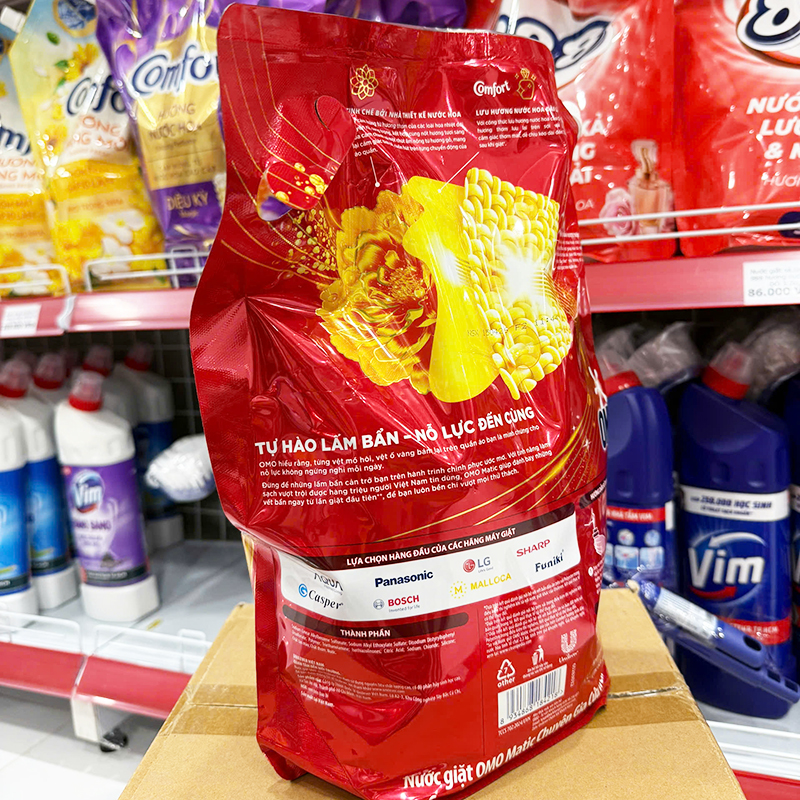 Giá sỉ nước Giặt OMO Matic Cửa Trên Hương Tinh Dầu Nước Hoa Tinh Tế 3.6kg Giá sỉ nước Giặt OMO Matic Cửa Trên Hương Tinh Dầu Nước Hoa Tinh Tế 3.6kg