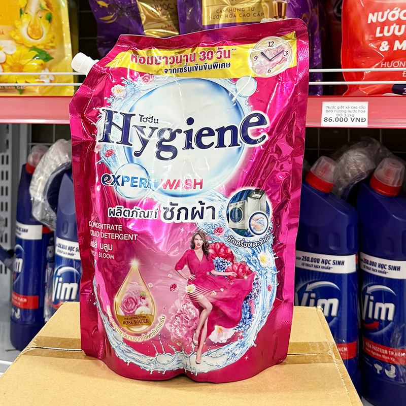 Mua sỉ nước Giặt Hygiene Đậm Đặc Expert Wash Hương Hoa Anh Đào 1400ml - Túi Màu Hồng Mua sỉ nước Giặt Hygiene Đậm Đặc Expert Wash Hương Hoa Anh Đào 1400ml - Túi Màu Hồng