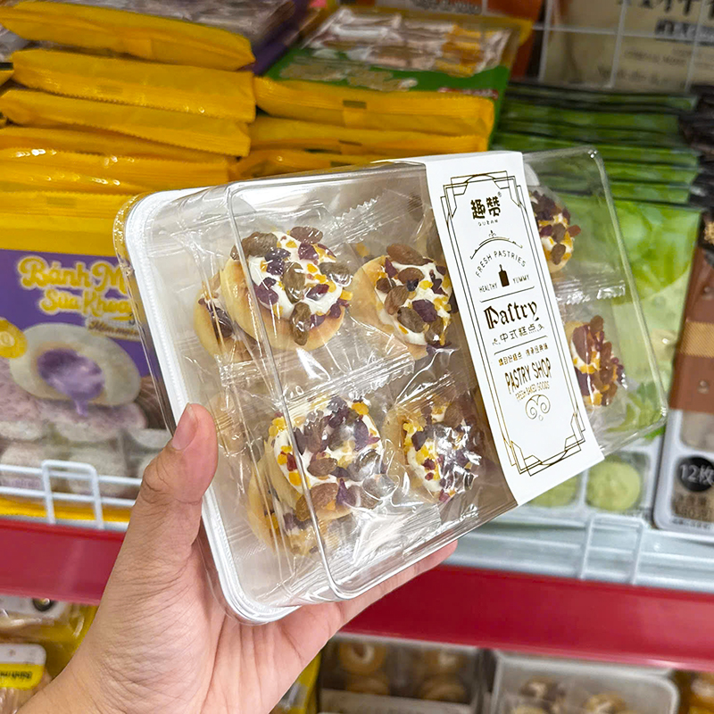 Bánh Quy Bơ Nhân Sữa Mix Hạt & Trái Cây Sấy Quzan 220g Bánh Quy Bơ Nhân Sữa Mix Hạt & Trái Cây Sấy Quzan 220g