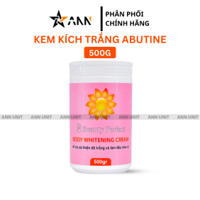 Kem Kích Trắng Beauty Perfect Body Whitening Cream Hồng 500g Phiên Bản Việt Nam - 8938566979572