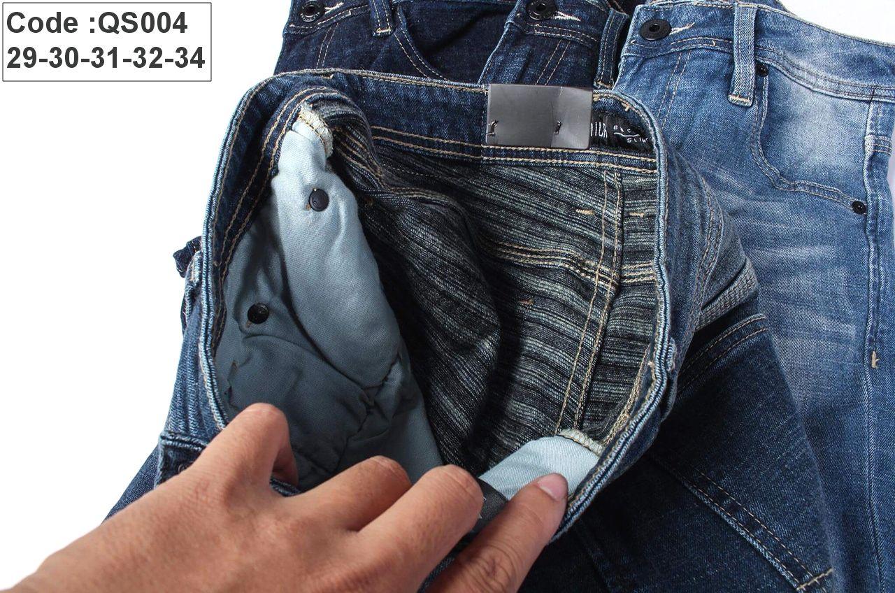 Quần short jeans nam tính năng động Quần short jeans nam tính năng động
