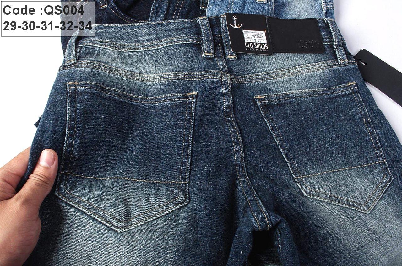 Quần short jeans nam tính năng động Quần short jeans nam tính năng động