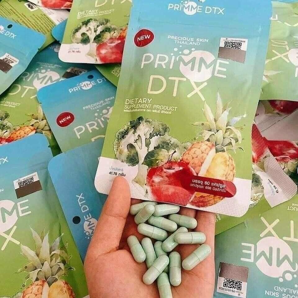 Viên Uống Detox Primme Dtx Thái Lan