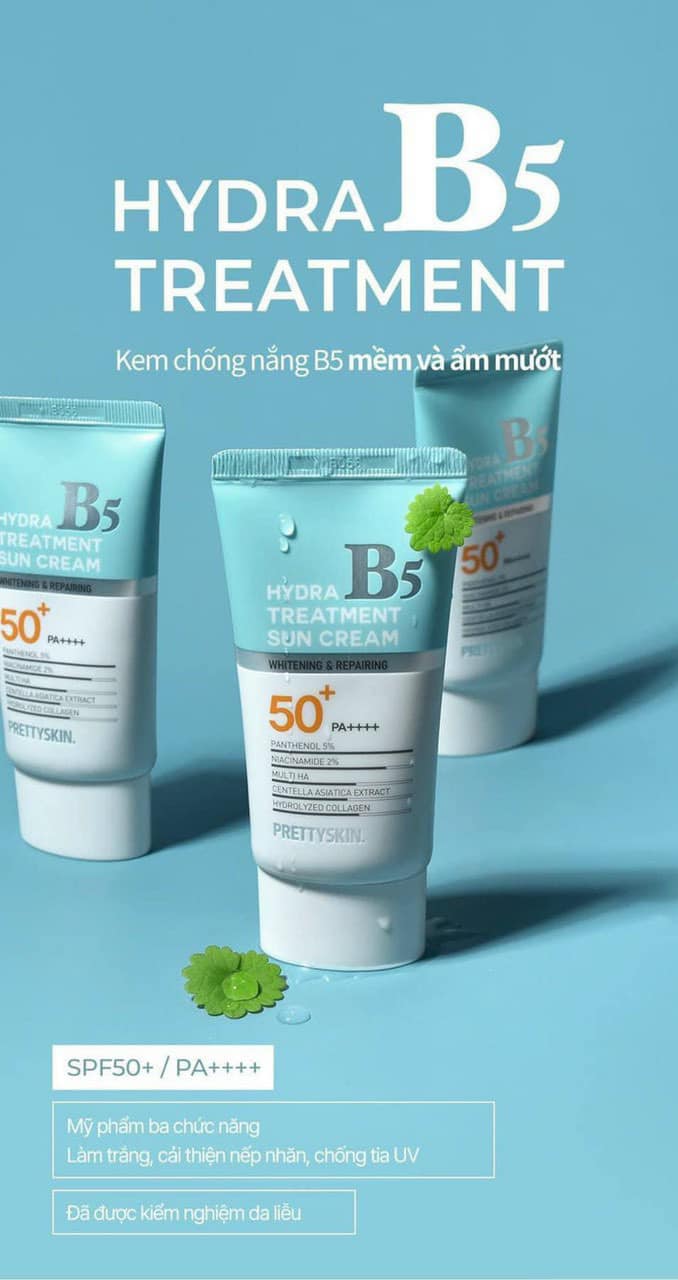 Kem chống nắng B5 Prettyskin