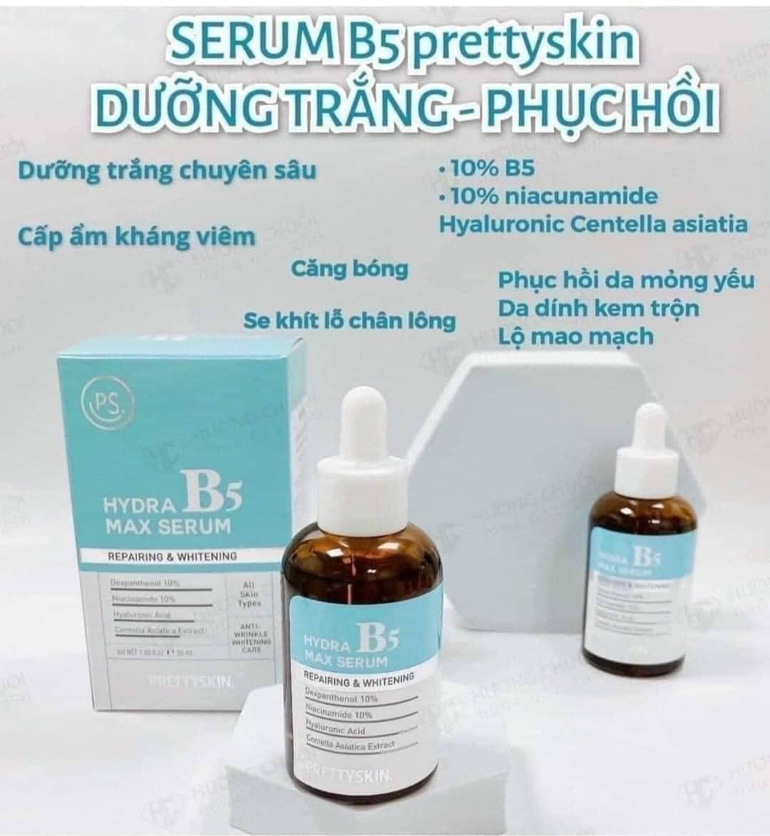 Serum B5 Phục Hồi Da PrettySkin  cấp nước  dưỡng ẩm  phục hồi da vô cùng hiệu quả