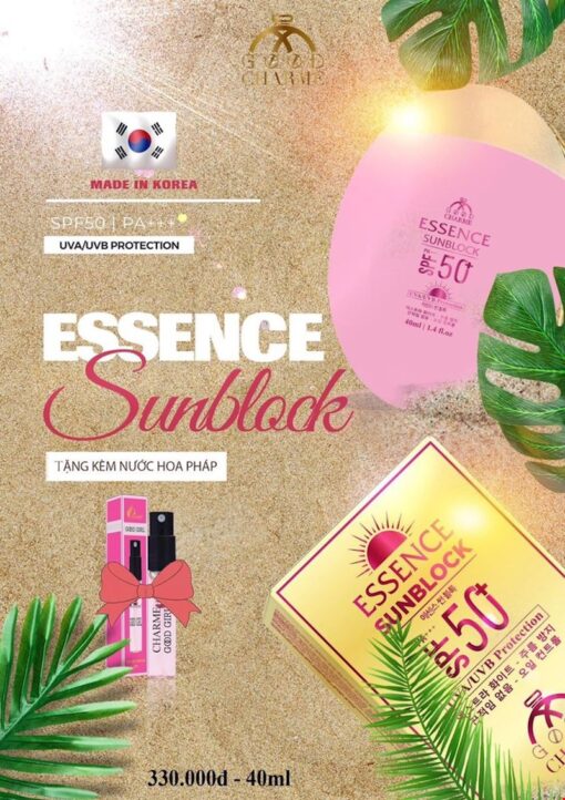 Kem Chống Nắng GoodCharme Essence Sunblock SPF50 /Pa là sản phẩm chăm sóc da đa chức năng