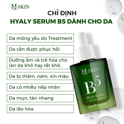 Serum Phục Hồi B5 Hyaly Serum MQ Skin chính hãng