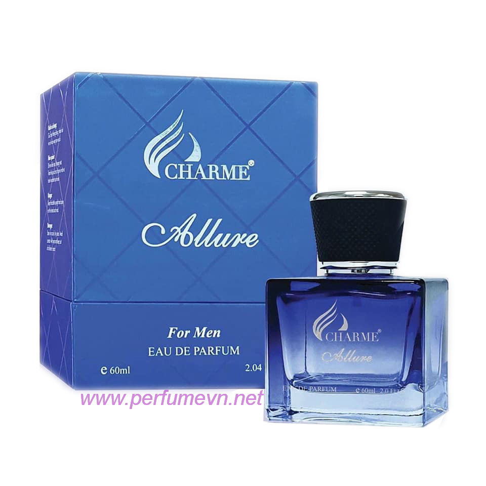 Nước hoa Charme Allure dành cho nam được các chuyên gia điều chế đến từ Pháp