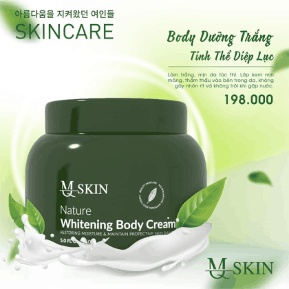 Kem Body Diệp Lục MQ Skin chính hãng