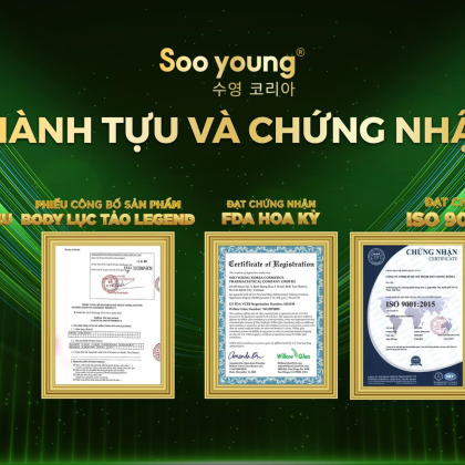 Kem Body Lục Tảo Soo Young Legend Huyền Thoại chính hãng