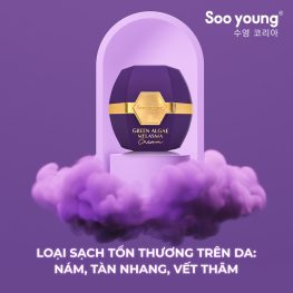 Kem Face Tím Ngừa Nám Lục Tảo Soo Young – Green Algae Melasma Cream