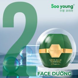 Kem Face Xanh Dưỡng Trắng Lục Tảo Soo Young – Green Algae Whitening