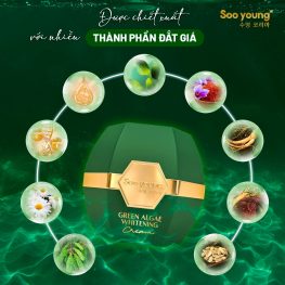 Kem Face Xanh Dưỡng Trắng Lục Tảo Soo Young – Green Algae Whitening