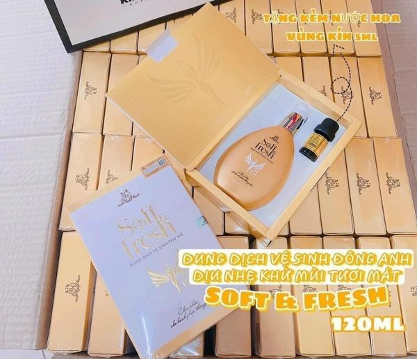 Dung Dịch Vệ Sinh Phụ Nữ Soft Fresh Mỹ Phẩm Đông Anh Collagen X3
