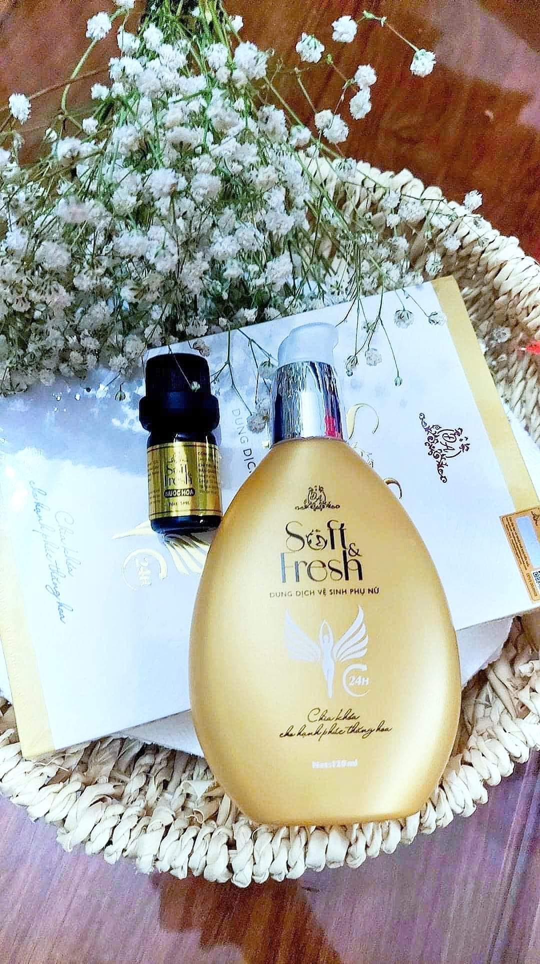 Dung Dịch Vệ Sinh Phụ Nữ Soft Fresh Mỹ Phẩm Đông Anh Collagen X3