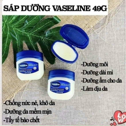 sáp dưỡng Vaseline với nhiều công dụng
