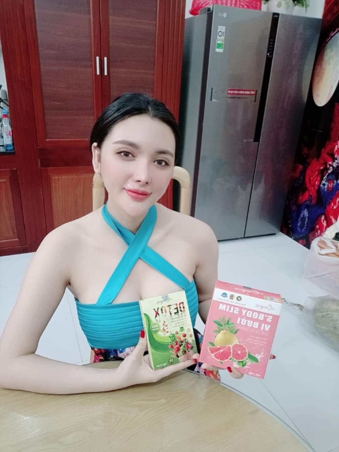 Thạch Bưởi Hồng Giảm Cân S'body Slim Ncollagen