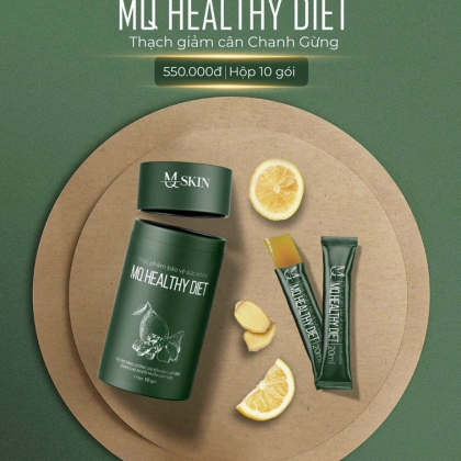 Thạch Giảm Cân Chanh Gừng MQ Skin Healthy Diet đừng nhịn ăn hãy ăn ngon mà vẫn giảm cân hiệu quả