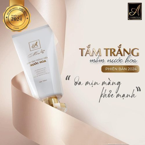 Kem tắm trắng Mềm Nước hoa – Dòng mỹ phẩm giúp cho làn da trắng sáng