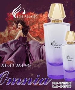 Charme Omnia Crystal sẽ là hương thơm đầu tiên của Charme mà không inspire bất kỳ hãng nổi tiếng nào