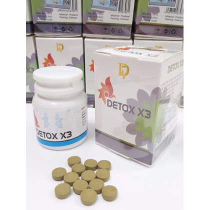Viên uống giảm cân Detox x3 có rất nhiều công dụng
