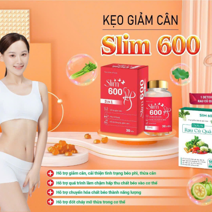 Kẹo Giảm Cân Slim 600 3IN1