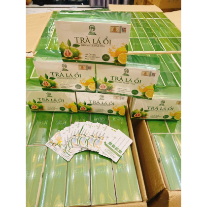 Trà Là Ổi Hỗ Trợ Giảm Mỡ Guava Leav Tea Maria Pharma