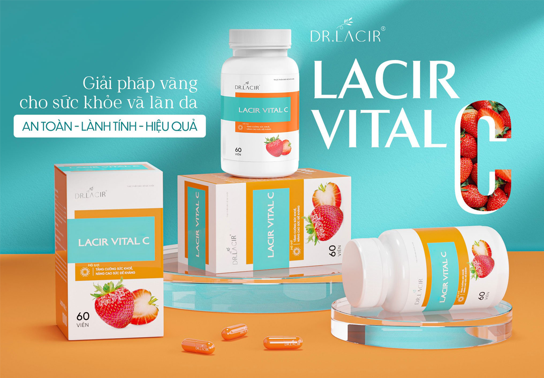 viên uống Thực Phẩm Bổ Sung Vitamin C Dr Lacir