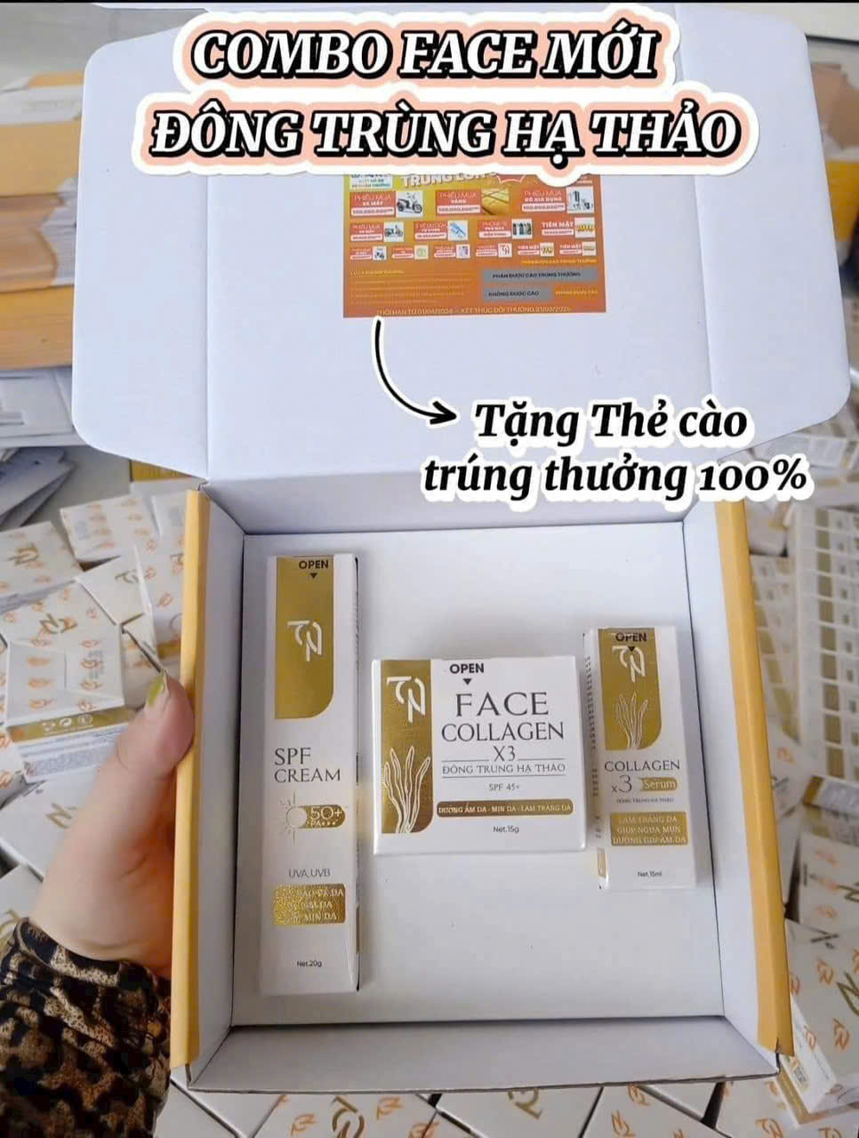 Combo Face X3 Đông Anh chính hãng Đông Trùng Hạ Thảo