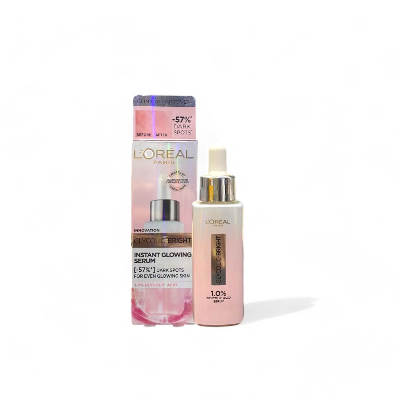 Serum L'oreal Tinh Chất Mờ Thâm Nám L'oreal Glycolic-Bright Instant Glowing Serum 30ml