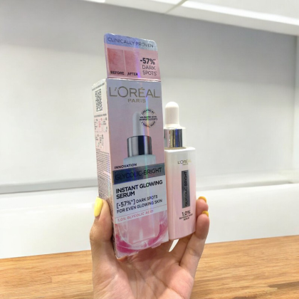 Serum L'oreal Tinh Chất Mờ Thâm Nám L'oreal Glycolic-Bright Instant Glowing Serum 30ml