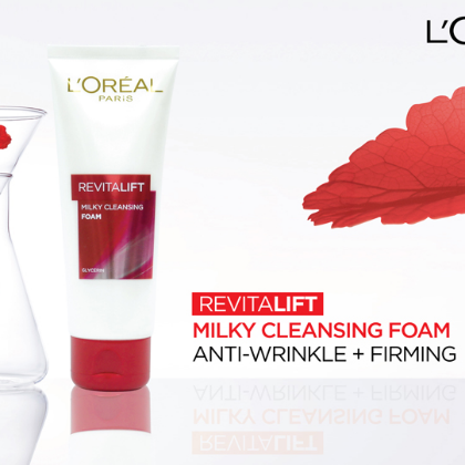 Sữa Rửa Mặt L'oreal Paris Chống Lão Hoá Revitalift Cleansing Foam 100ml