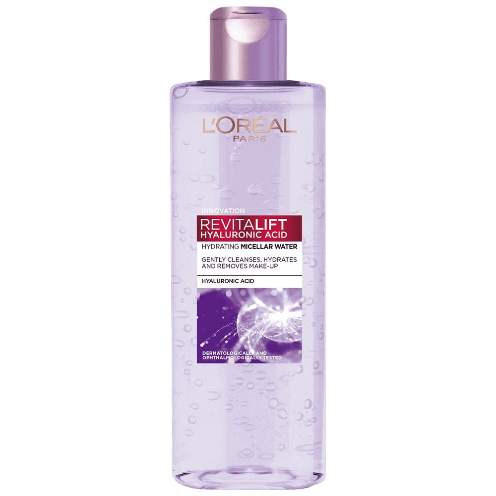 Nước Tẩy Trang L'Oreal Paris Revitalift Hyaluronic Acid Hydrating Micellar Water Làm Sạch Và Cấp Ẩm