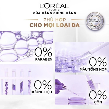 Serum L'Oreal Hyaluronic Acid Cấp Ẩm Sáng Da 30ml mang đến vẻ ngoài rạng rỡ cho bạn