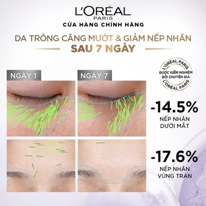 Serum L'Oreal Hyaluronic Acid Cấp Ẩm Sáng Da 30ml mang đến vẻ ngoài rạng rỡ cho bạn