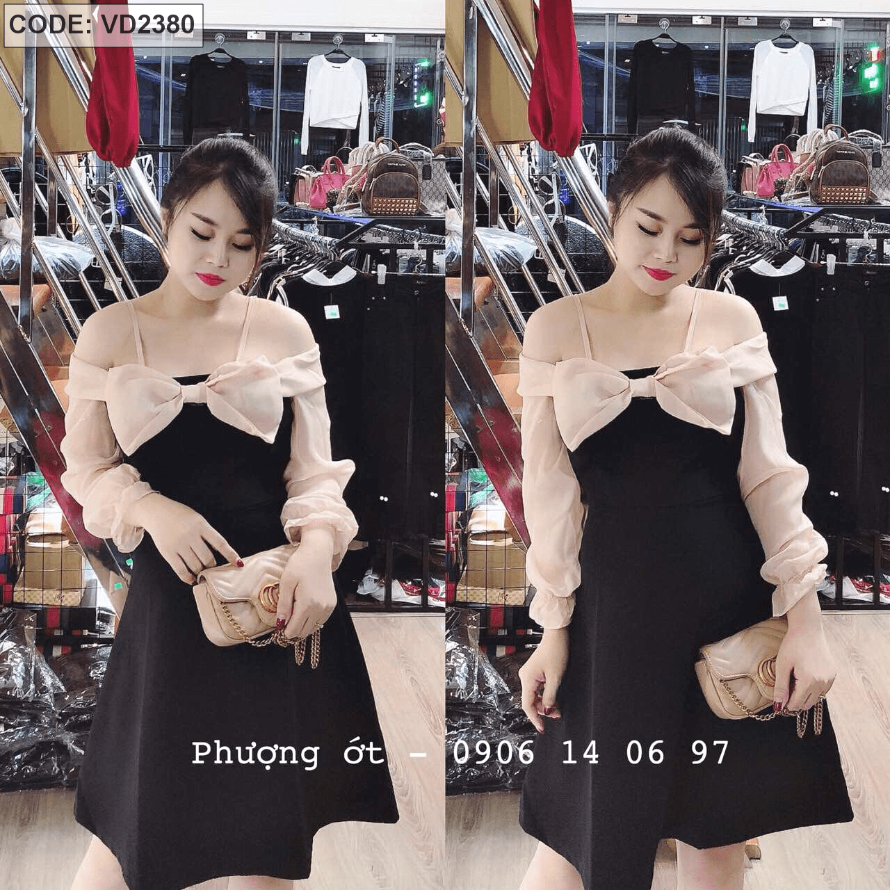 váy trễ vai nữ nơ ngực body tapta thiết kế cao cấp, đầm trễ vai dự tiệc  sang chảnh | Shopee Việt Nam