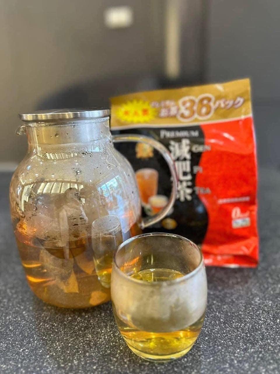 Trà Thảo Mộc Giảm Cân Premium Genpi Tea Nhật Bản 36 Túi Lọc - Tặng Trà Thảo Mộc Mini